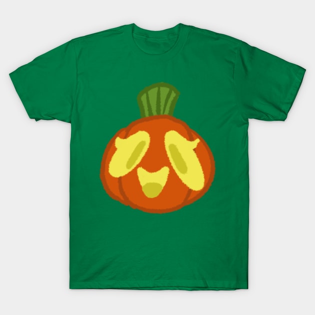 Cute Pumpkin T-Shirt by BowlerHatProductions